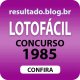 Resultado Lotofácil