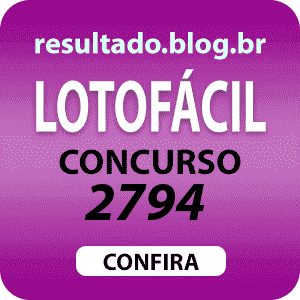 Resultado Lotofácil