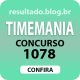 Resultado Timemania