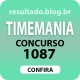Resultado Timemania