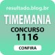 Resultado Timemania
