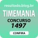 Resultado Timemania