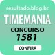 Resultado Timemania