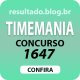 Resultado Timemania