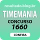 Resultado Timemania