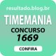 Resultado Timemania