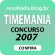 Resultado Timemania