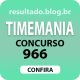 Resultado Timemania