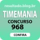 Resultado Timemania