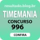 Resultado Timemania